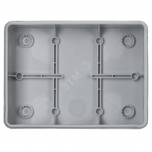 Коробка расп. КМ42441 о/п 150х110х70мм IP67 10вв. серая UKO21-150-110-070-K41-66