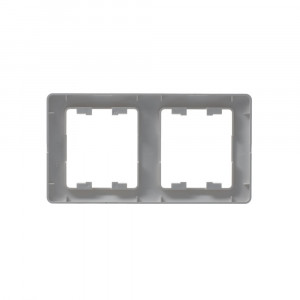 Рамка 2-м Glossa вертикал. перламутр SE GSL000606