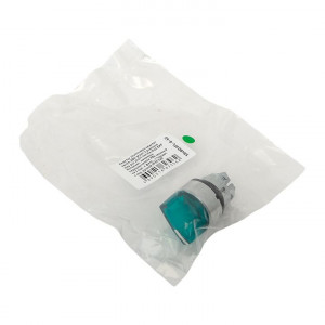 Исполнительный механизм переключателя ХB4 зеленый на 3 положения с фиксацией, с подсветкой с короткой ручкой IP65 EKF XB4BD3FL-G-65