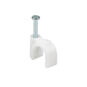 Скоба крепежная круглая (9мм.) (50шт.) PROxima plcn-sr-9