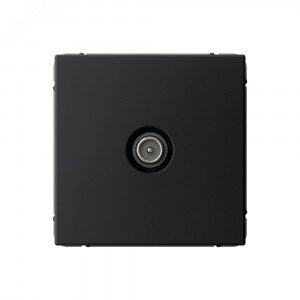 ARTGALLERY TV ТВ розетка оконечная 1DB, механизм, карбон GAL001091