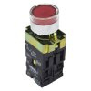 КНОПКА XB2-BW3465 С ПОДСВЕТКОЙ КРАСНЫЙ 1, КНОПКА XB2-BW3465 С ПОДСВЕТКОЙ КРАСНЫЙ 1НО+1НЗ (ANDELI)