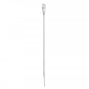 Хомут кабельный 3.6х150 полиамид бел. с монтажн. отверст. (уп.100шт) 252150SR-I