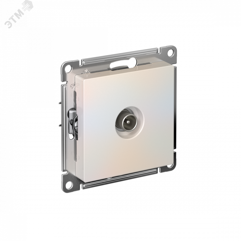 Изображение товара Розетка телевизионная TV AtlasDesign механизм жемчужный IP20 для скрытого монтажа