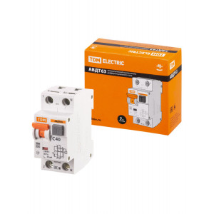 АВДТ 63 2Р(1Р+N) C40 30мА 6кА типА SQ0202-0006