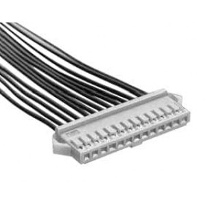DF1B-12ES-2.5RC, Проводные клеммы и зажимы 2.5MM SINGLE ROW 12P INLINE SOCKET