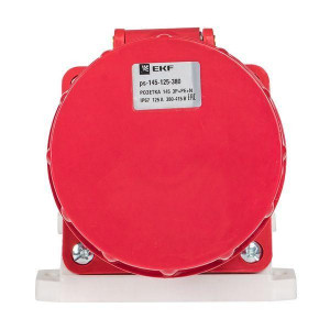 Розетка стационарная наружная 145 3Р+РЕ+N 125А 380В IP67 PROxima ps-145-125-380