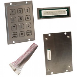 RS16B, Клавиатура цифровая антивандальная RS16B