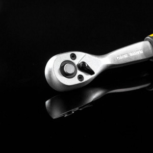 Ключ-трещотка для торцовых головок 1/4, СrV, 72 зубца KR-12-8403