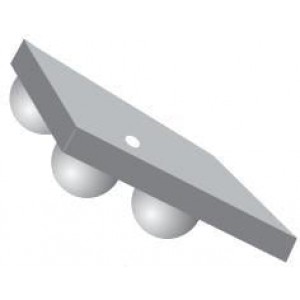 ECMF02-2BF3, Подавители ЭСР / диоды для подавления переходных скачков напряжения Dual Line IPAD ESD 5GHz 23dB at 900MHz