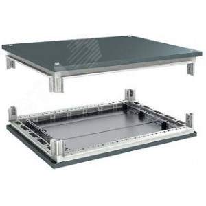 Комплект крыша и основание, для шкафов CQE, 800 x 800 мм R5RKTB88