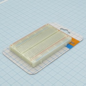 Плата макетная б/пайки ZY-60, плата макетная без пайки на 400 точек с цветными координатами