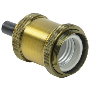 Патрон подвесной E27 RETRO золото EPA10-04-02-K22