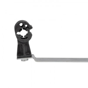 Держатель под черепицу с крючком с пластиковым фиксатором L=415 мм CZ PROxima lp-d2213-cz