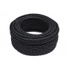 Ретро провод 2х2,5 Черный (матовый) 150м B1-425-73-150