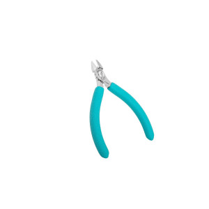 612NW, Стандартный срез, высококачественная инструментальная сталь, полированные, электростатически безопасны. Маленькая головка. Держатель проволоки. Перекусывает: проволока средней жесткости – 0,8 мм, жесткая – 0,5 мм, Cu – 1,3мм; длина 110 мм, 48 гр