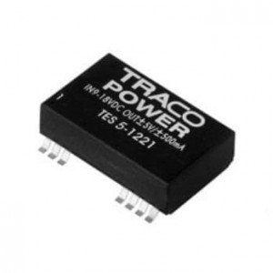 TES 5-2413, Преобразователи постоянного тока в постоянный с изоляцией Product Type: DC/DC;Package Style: SMD;Output Power (W): 5;Input Voltage: 18-36 VDC;Output 1 (Vdc): 15;Output 2 (Vdc): N/A;Output 3 (Vdc): N/A