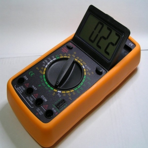 DT-9205A, Мультиметр цифровой для измерения тока, напряжения, сопротивления, параметров диодов и транзисторов
