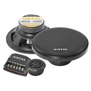 AVATAR CBR-6.21L (пара), 2-x полосная компонентная акустика, 6.5