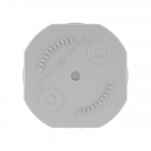 Коробка распределительная ОП 65х35мм IP44 4 каб. ввод 53500