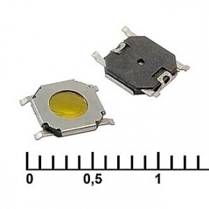 IT-1187N (5X5X0.8), Кнопка тактильная IT-1187N, 5x5x0.8 мм