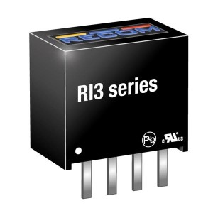 RI3-0505S, Преобразователи постоянного тока в постоянный с изоляцией 3W 5Vin 5Vout 600mA