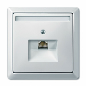 MERTEN ЦЕНТР.ПЛАТА для механизма Розетки UAE, 1 пост, ПОЛ.БЕЛЫЙ, SD MTN291819