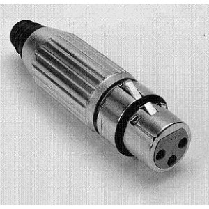 AAA3FWZ, Разъемы XLR AG PLT 3 PIN WHT CON