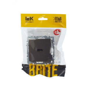 BRITE Розетка HDMI РHDMI-0-БрТБ темная бронза BR-H10-K45