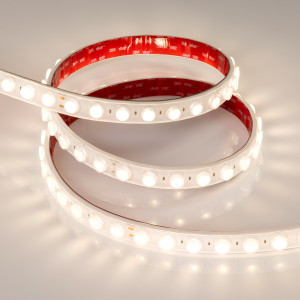 Лента герметичная FLT-PS-A42-23mm 24V Warm3000 (21 W/m, IP67, 30deg, 5m) 040918, Светодиодная гибкая лента Wall Washer, герметичная IP67. Светодиоды 2835, 42 шт/м (210 шт на 5м), белая плата, скотч 3М. Цвет свечения ТЕПЛЫЙ 3000К, направленная линза с углом 30°, индекс цветопередачи CRI>80. Питание 24 В, мощность 21 Вт/м (105 Вт на 5 м
