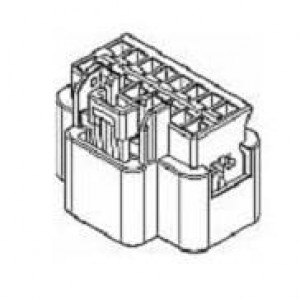 15332177, Автомобильные разъемы 16P FM BLK CONN ASSY GT 150 SERIES 15AMPS