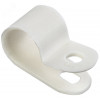 Скоба крепежная 9мм нейлон. бел. (уп.50шт) USK11-09-050-K01