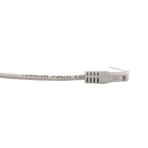 Патч-корд кат.5E UTP неэкранир. PVC 1Гбит/с 1м сер. TERACOM TRC-5EUTP-PVC-1M-GY
