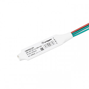 Контроллер ARL-SPI-301-62-DIM-SUF (5-24V, 3200pix) 039632, Контроллер для монохромных лент «Бегущий огонь» и управляемых модулей. Протокол SPI, напряжение 5–24 В, 3200 пикселей, 22 встроенных программы. Подходит для управления бегущей лентой с помощью выключателей.