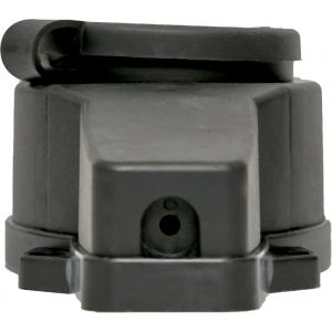 Колодка 3-м 16А IP44 2P+PE 230В с защ. крышками каучук RPS-015-16-230-44