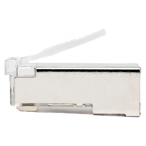 Коннектор RJ-45 TERACOM экранированный 8P8C Cat.5E универсальный (упак.20шт) TRC-PLUG-5EFTP-20