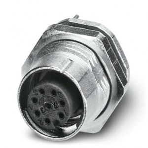 1553860, Цилиндрические метрические разъемы FS-8CON-L180/SCO SH 8P M12 SKT PNL MNT