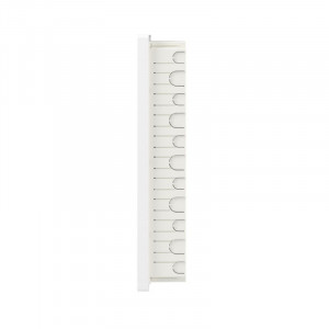 Щиток 36 мод встраиваемый FRAME ЩРв-П-36, белый, с тонированной дверцей, с 4 шинами PEN (2шт на 8 отв. и 2шт на 10 отв.) F36B1WD DKC F36B1WD