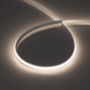 Лента герметичная MOONLIGHT-TOP-X544-10x5mm 24V Day4300 (10 W/m, IP65, 5m, wire x1) 041525, Гибкая герметичная лента (неон серии MOONLIGHT), сечение 10х5 мм. Светодиоды SMD CSP 544 шт/м. Цвет свечения ДНЕВНОЙ БЕЛЫЙ (4300 К), индекс цветопередачи CRI>90, световой поток 450 лм/м, угол излучения 131.7°. Мощность 10 Вт/м, питание 24 В. Класс пылевла
