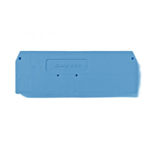 Боковая крышка 225134, Крышка боковая, для клемм TA2.5-2-2, цвет: синий