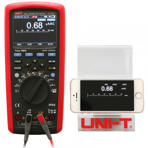 UT181A, Цифровой мультиметр с регистр. данных Industrial True RMS с аккумултяром