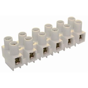 HE16HWPR/12, Клеммные колодки с изолирующими перегородками 12Pole Eurostrip15mm 63A 600V 18-6AWG