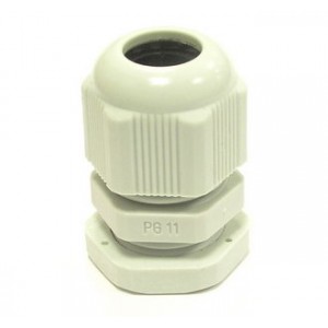 PG11 (5-10)  серый, Кабельный ввод PG11 (5-10) Серый, полиамид
