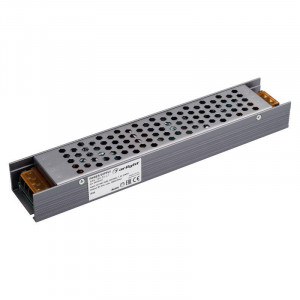 Блок питания ARS-100-24-L1 (24V, 4.2A, 100W) 029751(1), Источник напряжения с гальванической развязкой для светодиодных изделий. Входное напряжение 200 - 240 VAC. Выходные параметры: 24 В, 4,2 А, 100 Вт. Встроенный PFC >0,5. Негерметичный алюминиевый сетчатый корпус IP 20. Габаритные размеры длина 255 мм, шири