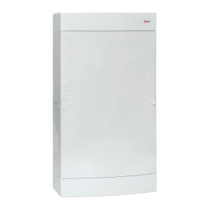 Щит распределительный навесной Unix белая дверь 4х18 модулей IP40 PROxima ux-4x18-nw