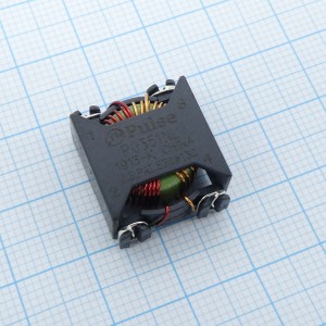 P0351NL, Фильтр синфазных помех 1.47мГн ±35%, 2.8A, 0.08 Ом, 380В, 17*19.6*10мм, горизонтальный