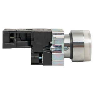Кнопка BA21 с подсветкой 230В белая NO PROxima xb2-bw21-230