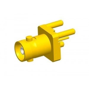 034-1032, РЧ соединители / Коаксиальные соединители HD BNC VERTICAL JACK 3 LEG ROUND