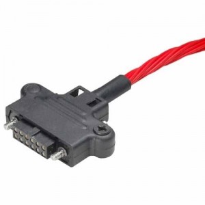 M80-9410605, Проводные клеммы и зажимы 3+3 WAY FEMALE CRIMP L/BORE W/HOOD