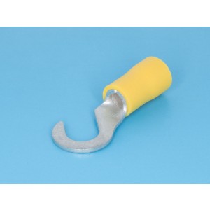 TCI-5.5-6, Клемма тип "C" 6,4мм на провод 4,0-6,0мм, изолированная, кратно 100шт.